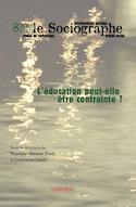 Sociographe hors serie n°8 : l education peut elle etre contrainte? (Le)